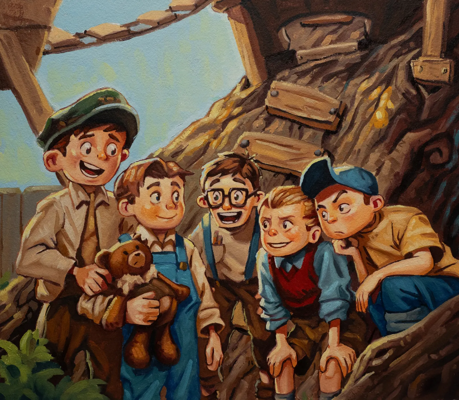 Interior artwork, page 3 from Bomber Boys